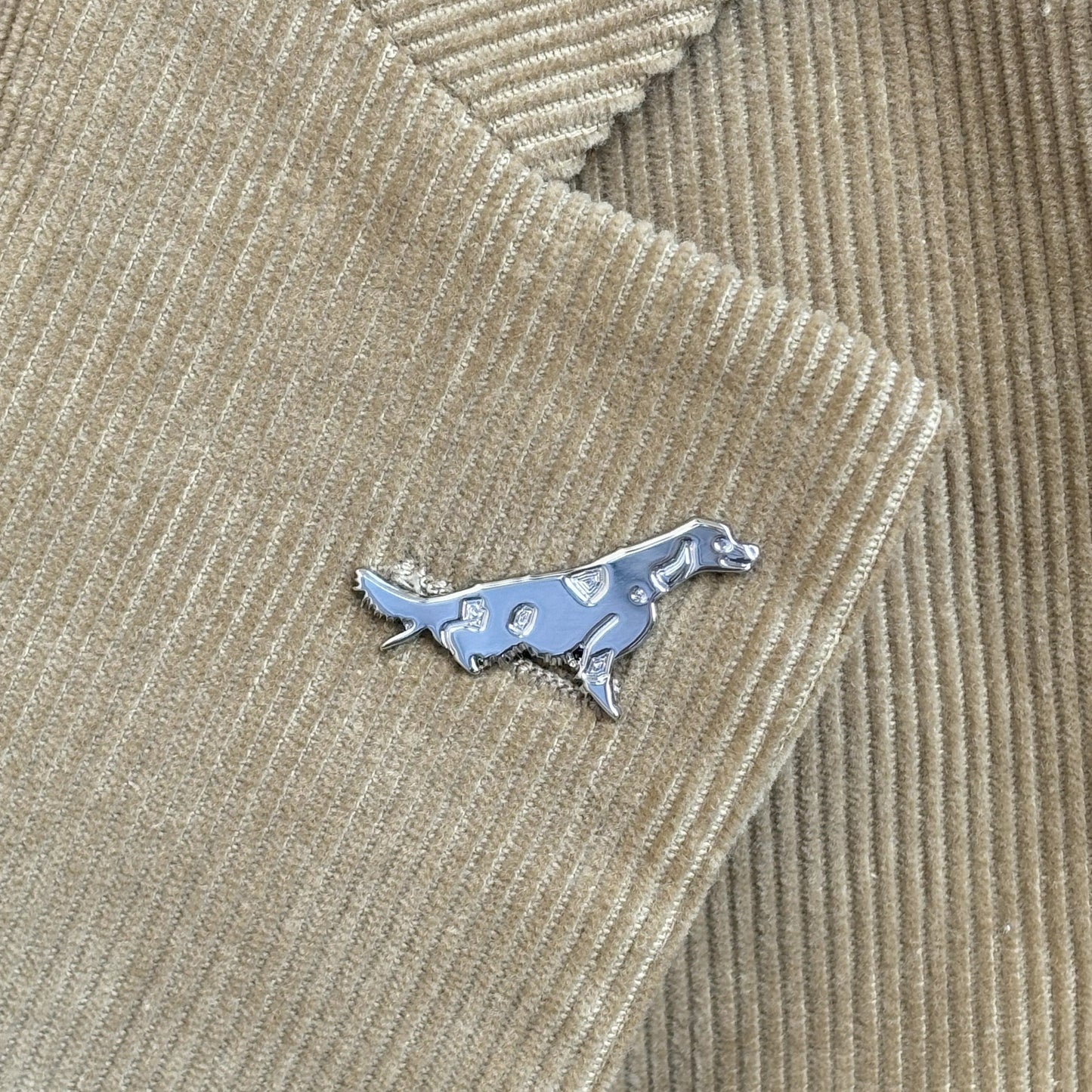 Spilla Setter Argento