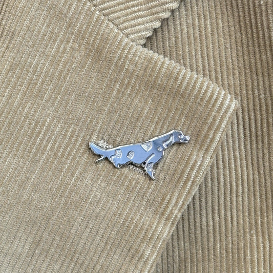 Spilla Setter Argento
