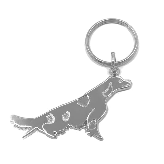 Portachiave Setter Argento