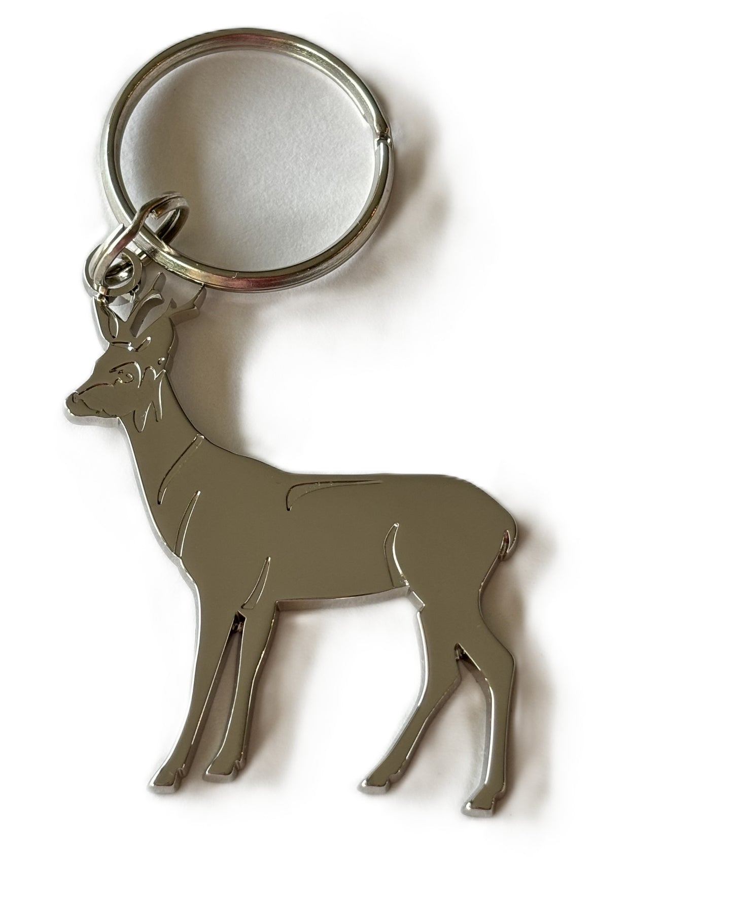 Portachiavi Capriolo Argento